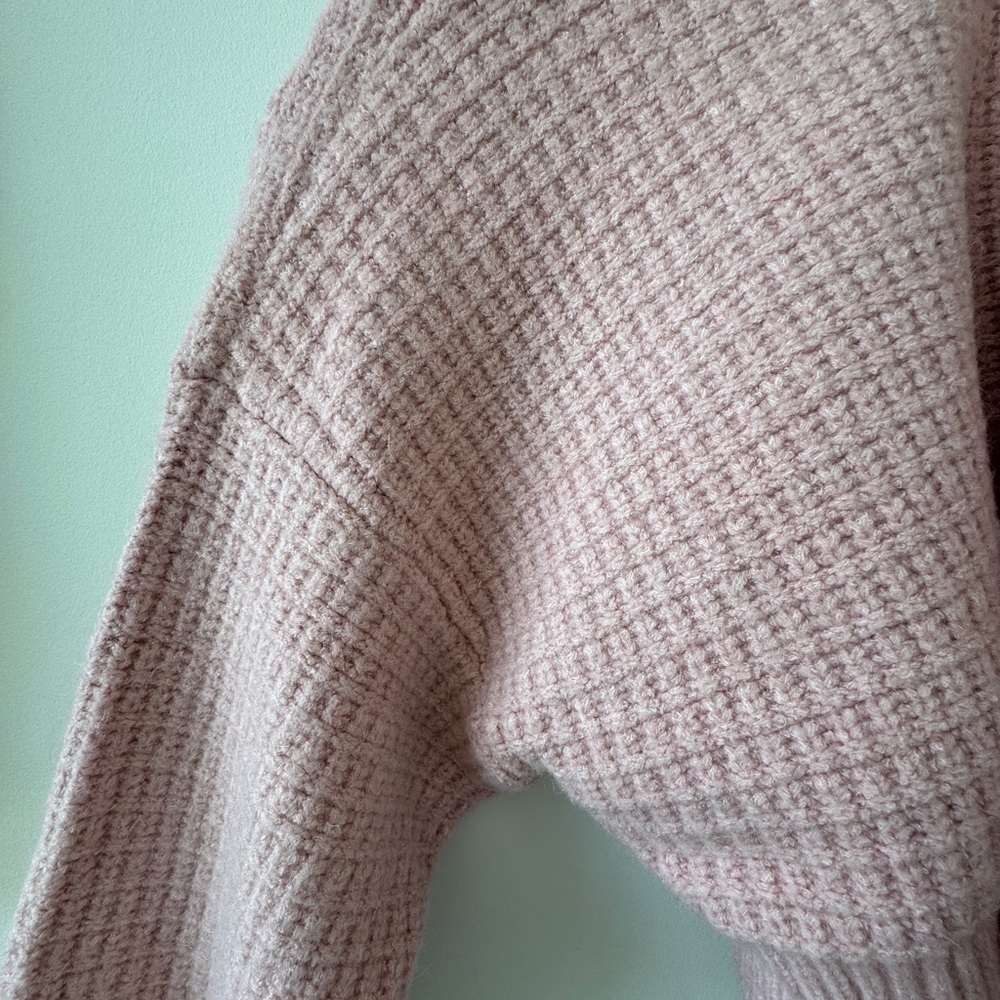 For Love And Lemons Blush Turtleneck Sweater - Picture 3 of 4